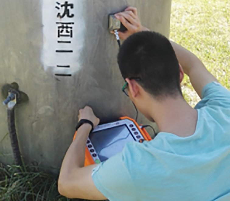 输电线塔腐蚀检测